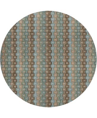 Kenner KN3 8'x8' Round Area Rug