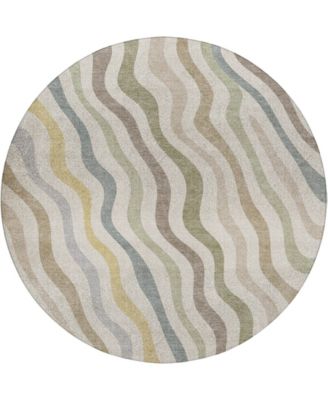 Kenner KN4 8'x8' Round Area Rug