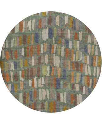 Kenner KN5 8'x8' Round Area Rug