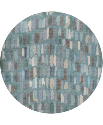 Kenner KN5 8'x8' Round Area Rug
