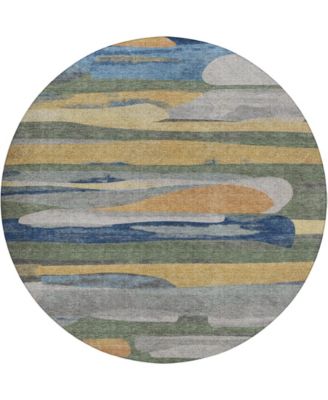 Kenner KN7 8'x8' Round Area Rug
