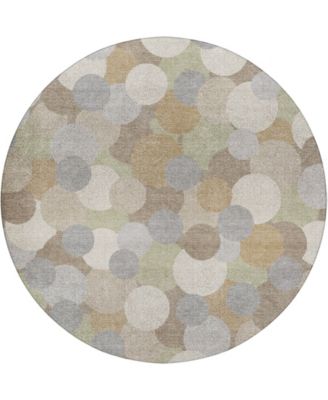 Kenner KN9 8'x8' Round Area Rug