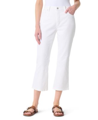 Women's Kick Flare Cropped Jeans