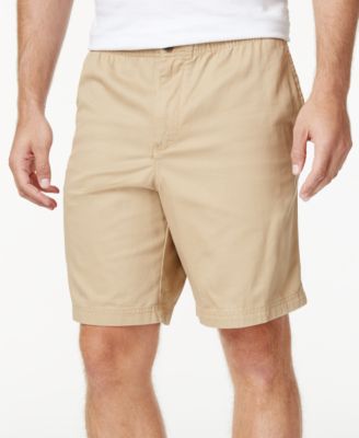 IZOD Men s Elastic Waist Cargo Shorts Macy s