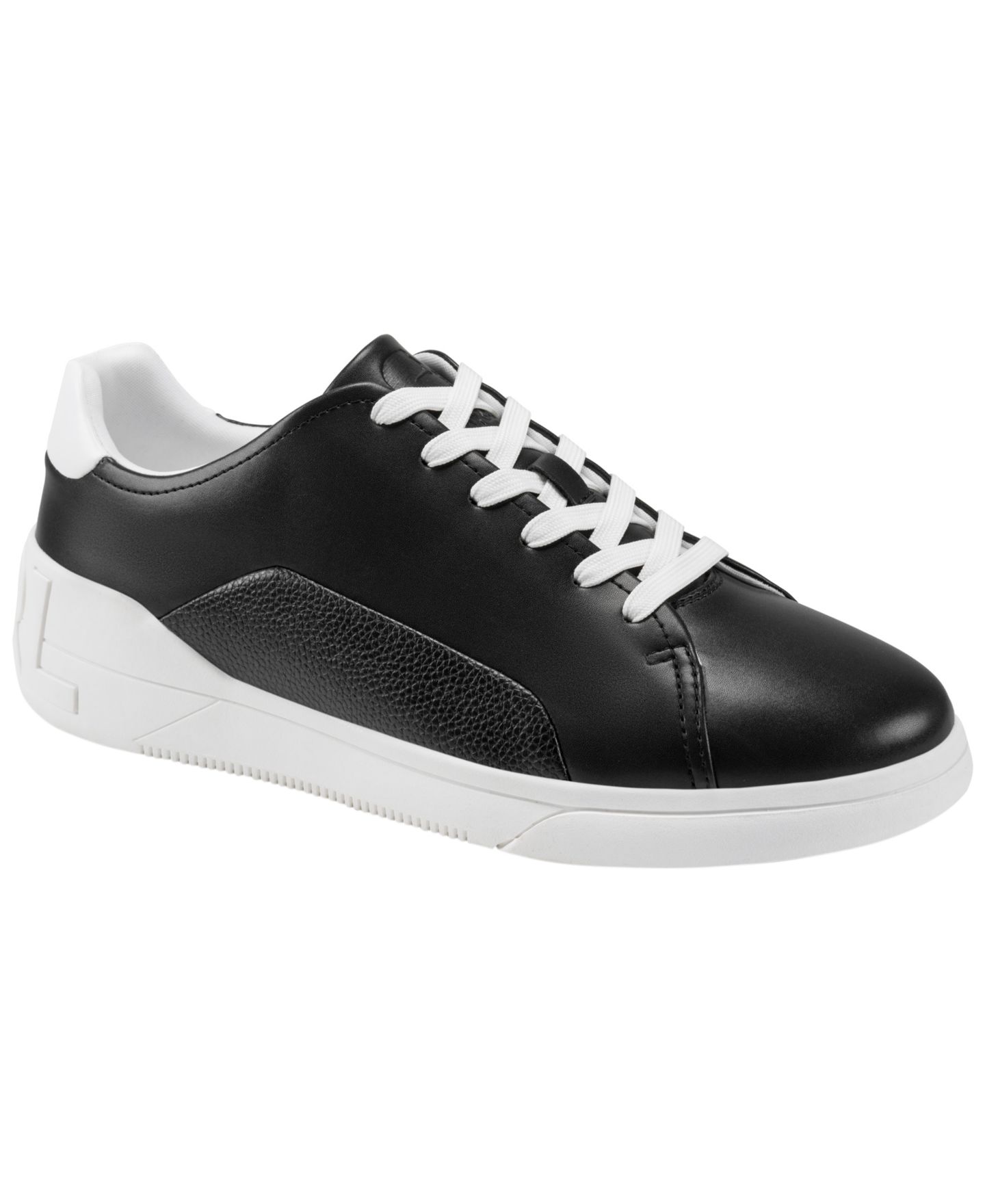 Мужские кроссовки KARL LAGERFELD PARIS Allez Dual Panel Court, цвет: Чёрный — фото 1