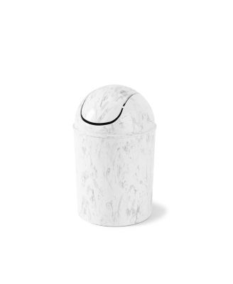 Umbra 1.25 Gallon Mini Trash Can with Removable Swing Lid – Small Garbage Bin for Indoor Spaces