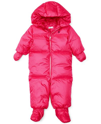 polo ralph lauren baby boy snowsuit