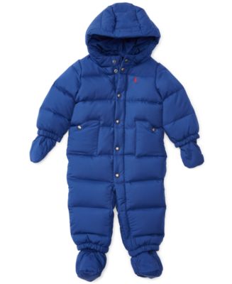 polo ralph lauren baby boy snowsuit