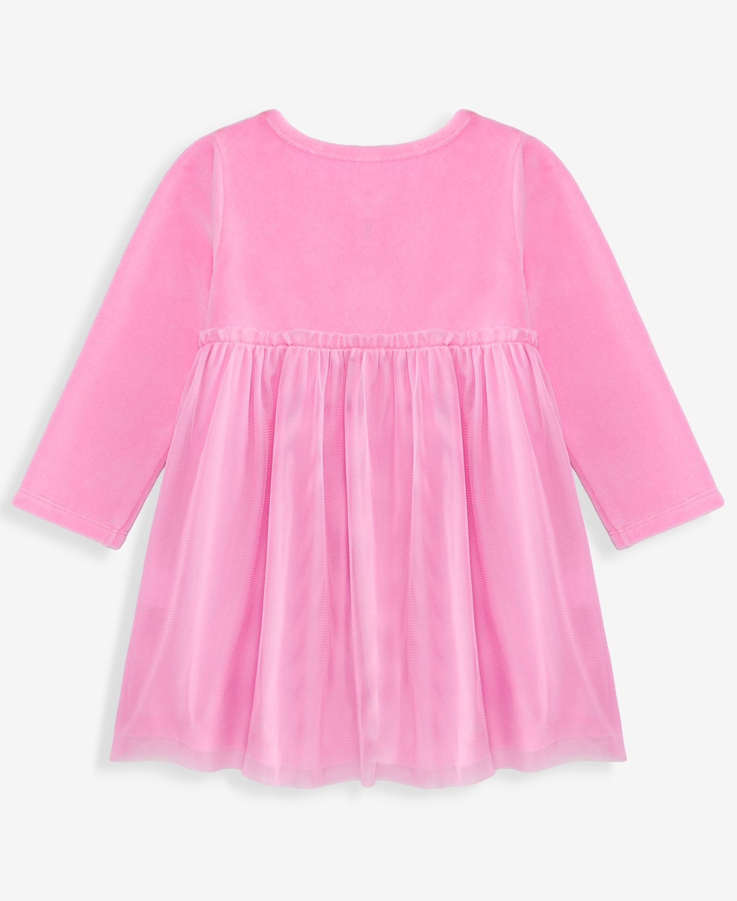 Платье First Impressions Bow Velour Dress для девочек-малышей — фото 2