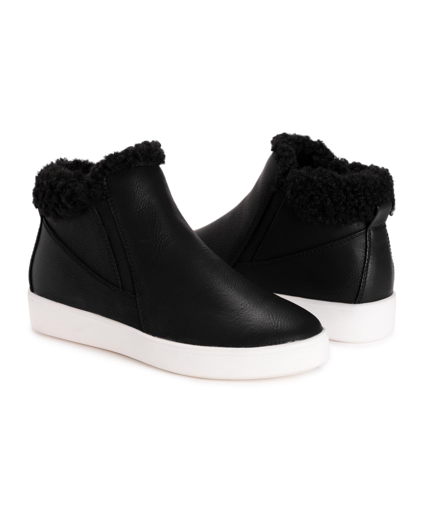 Женские ботинки MUK LUKS Montana Big Sky Booties, цвет: Чёрный — фото 5