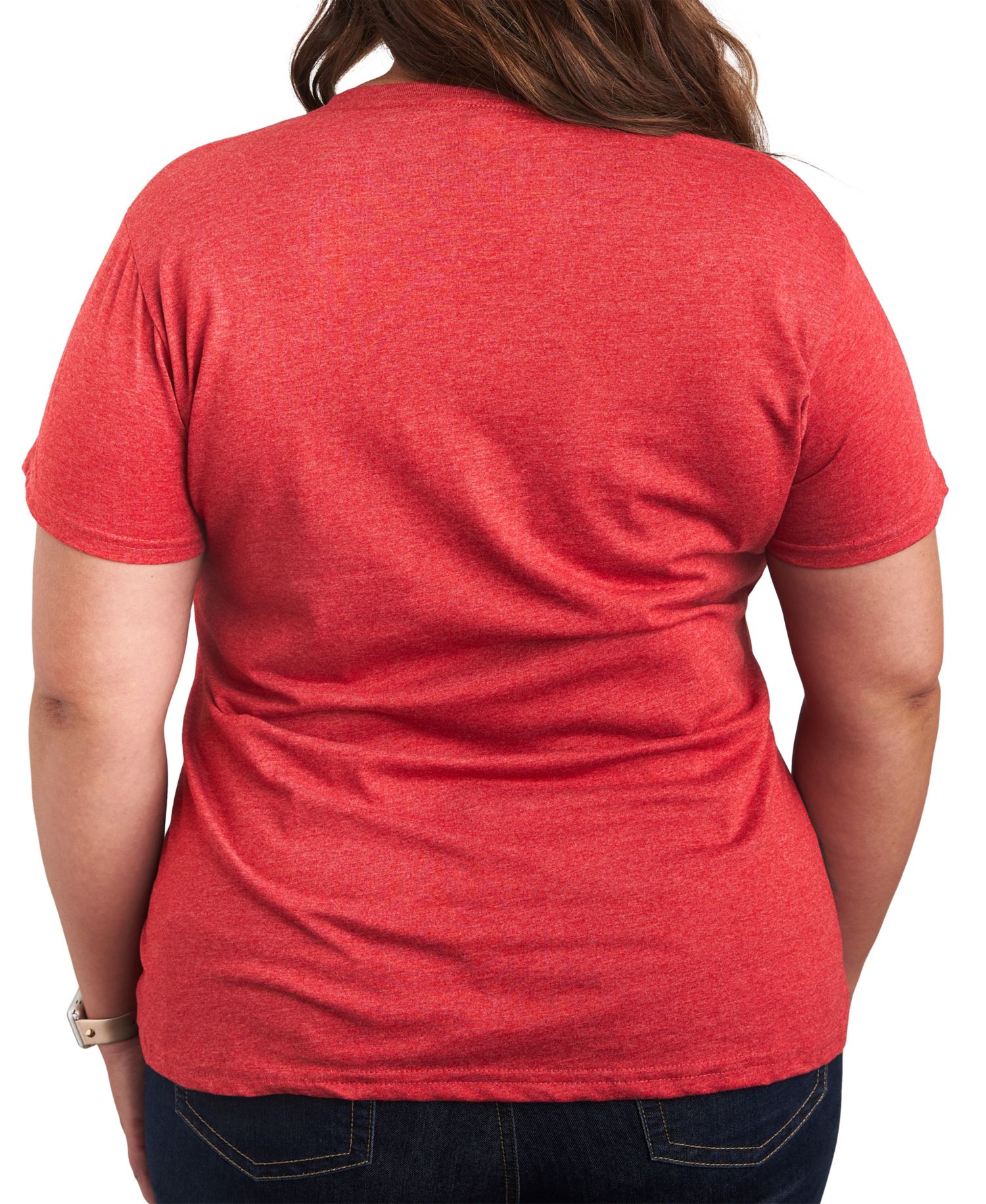 Plus Size Canada Soccer Jersey Graphic T-Shirt