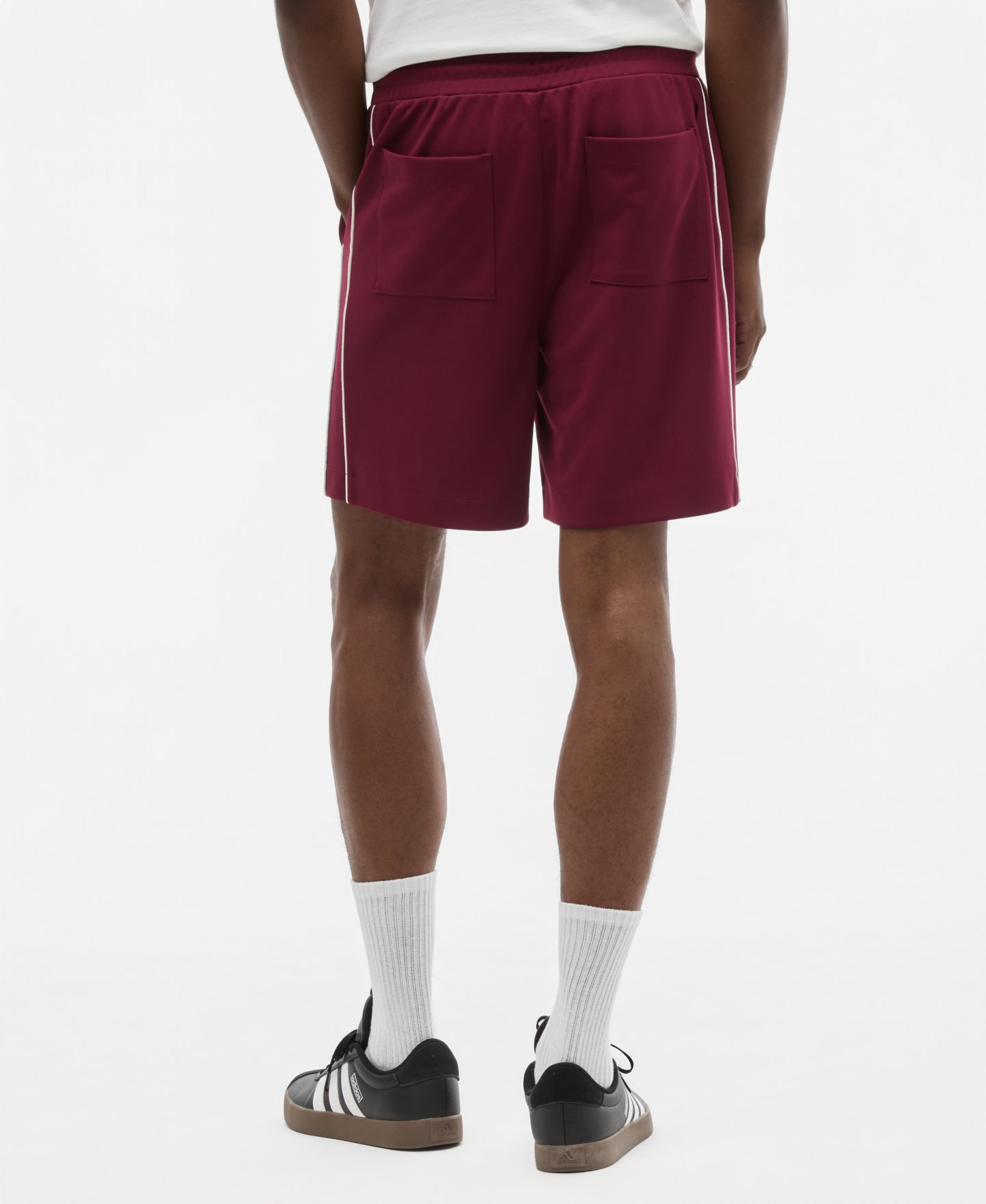 Мужские шорты Mode of One Louis Piping-Trim 7" Shorts, цвет: Винный — фото 4