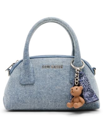 Melodie Small East and West with Scarf Satchel Handbag 