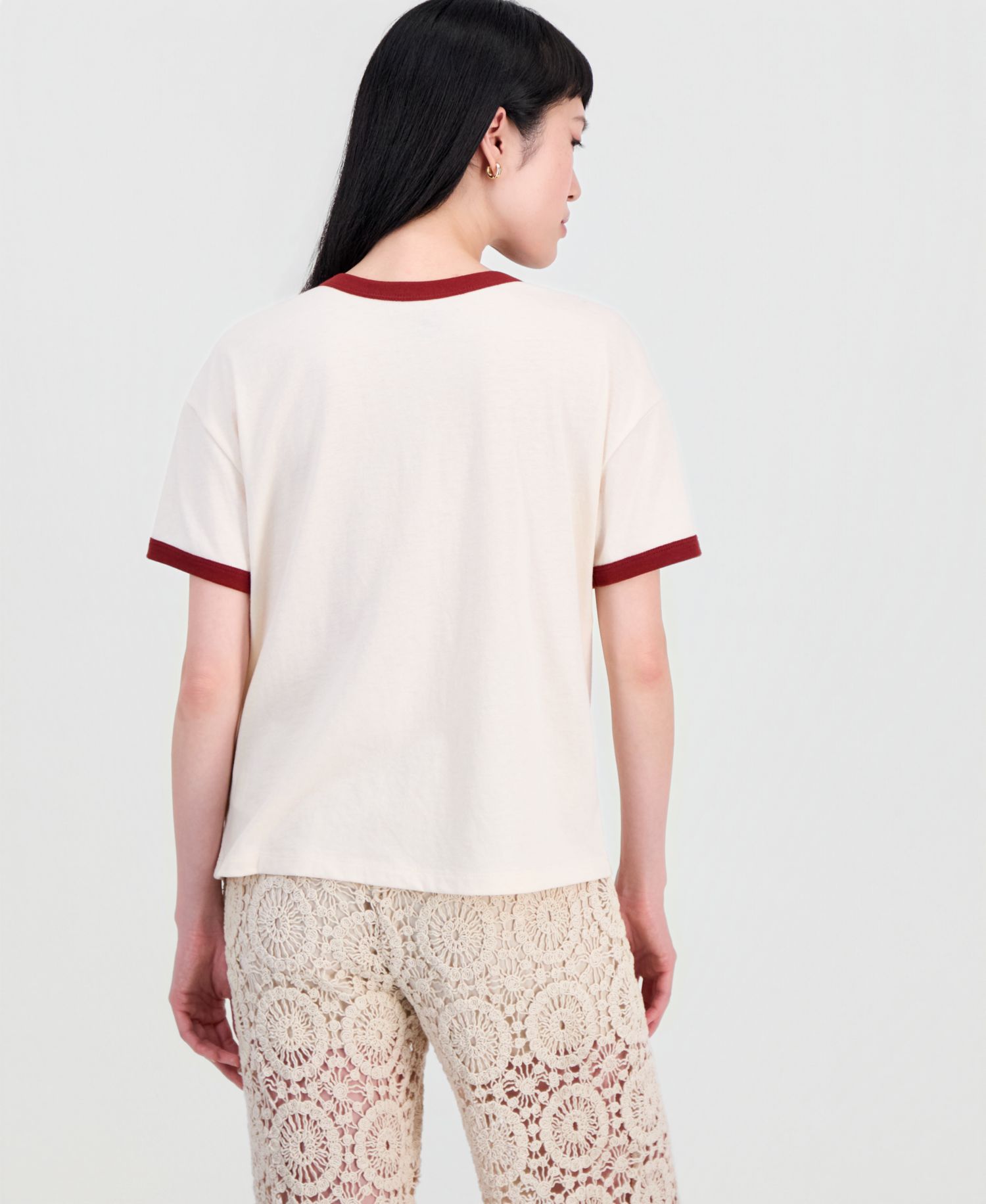 Women's Paradis Terrestre Ringer Tee