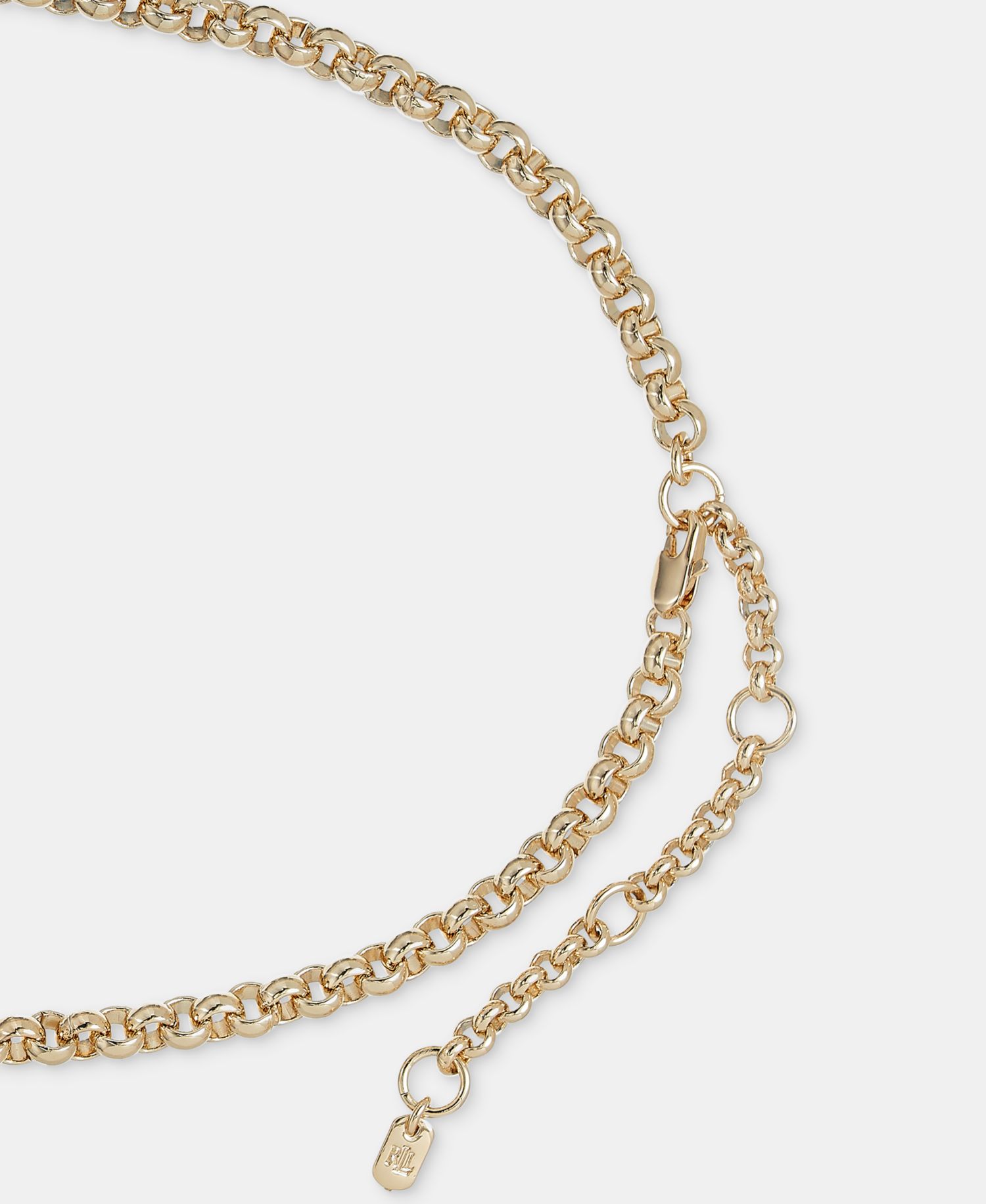 Gold-Tone 16" Chain Collar Necklace