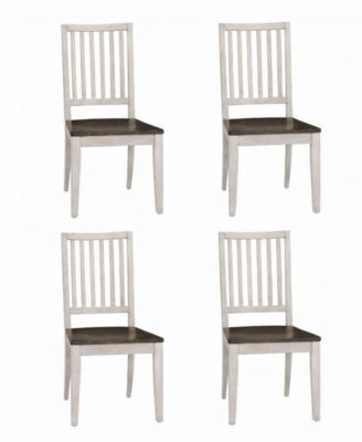 Dawnwood 4-Piece Wood Dining Side Chair Set