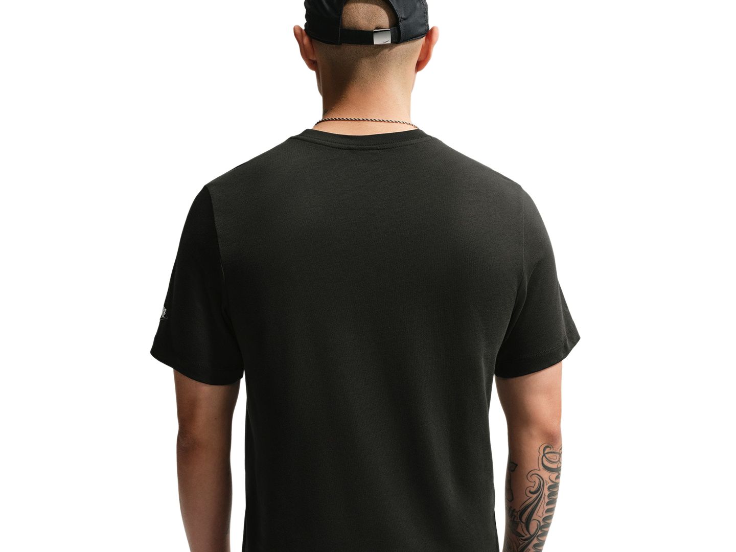 Мужская футболка Nike Sportswear Crewneck, цвет: Чёрный — фото 5