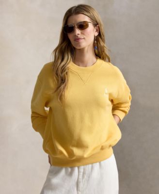 Women's Island Fleece Crewneck Long-Sleeve Sweatshirt