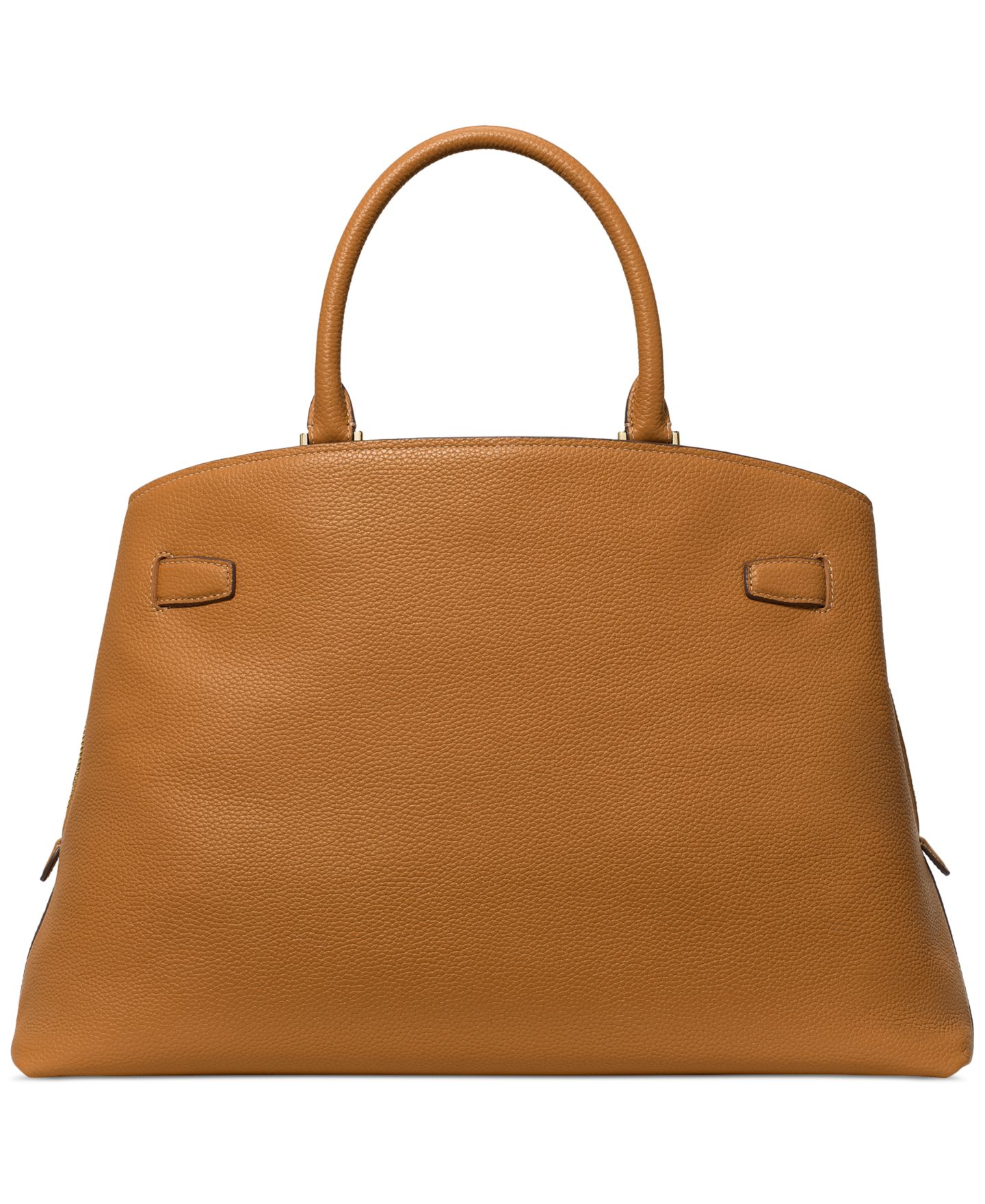 Женская сумка kate spade new york Deco Pebbled Leather Satchel Extra-Large, цвет: Garden Soil — фото 2