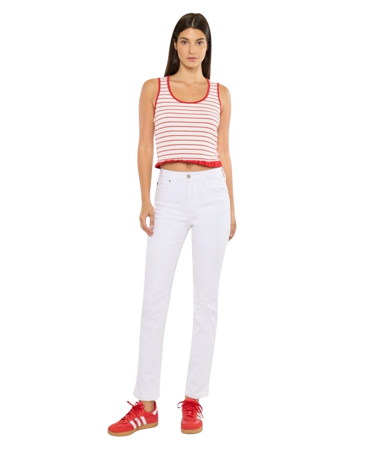 KanCan Essential Women's Piper High Rise Slim Straight Jeans view 7 — MAYCSS fashion products