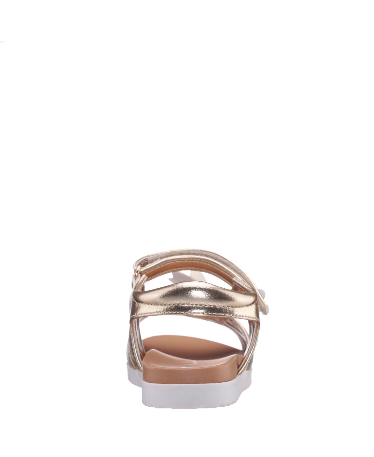 Сандалии Nina Branty Footbed Sandal для девочек, цвет: Светлый золотой — фото 4
