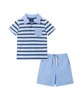 Toddler Boys Polo and Shorts Set