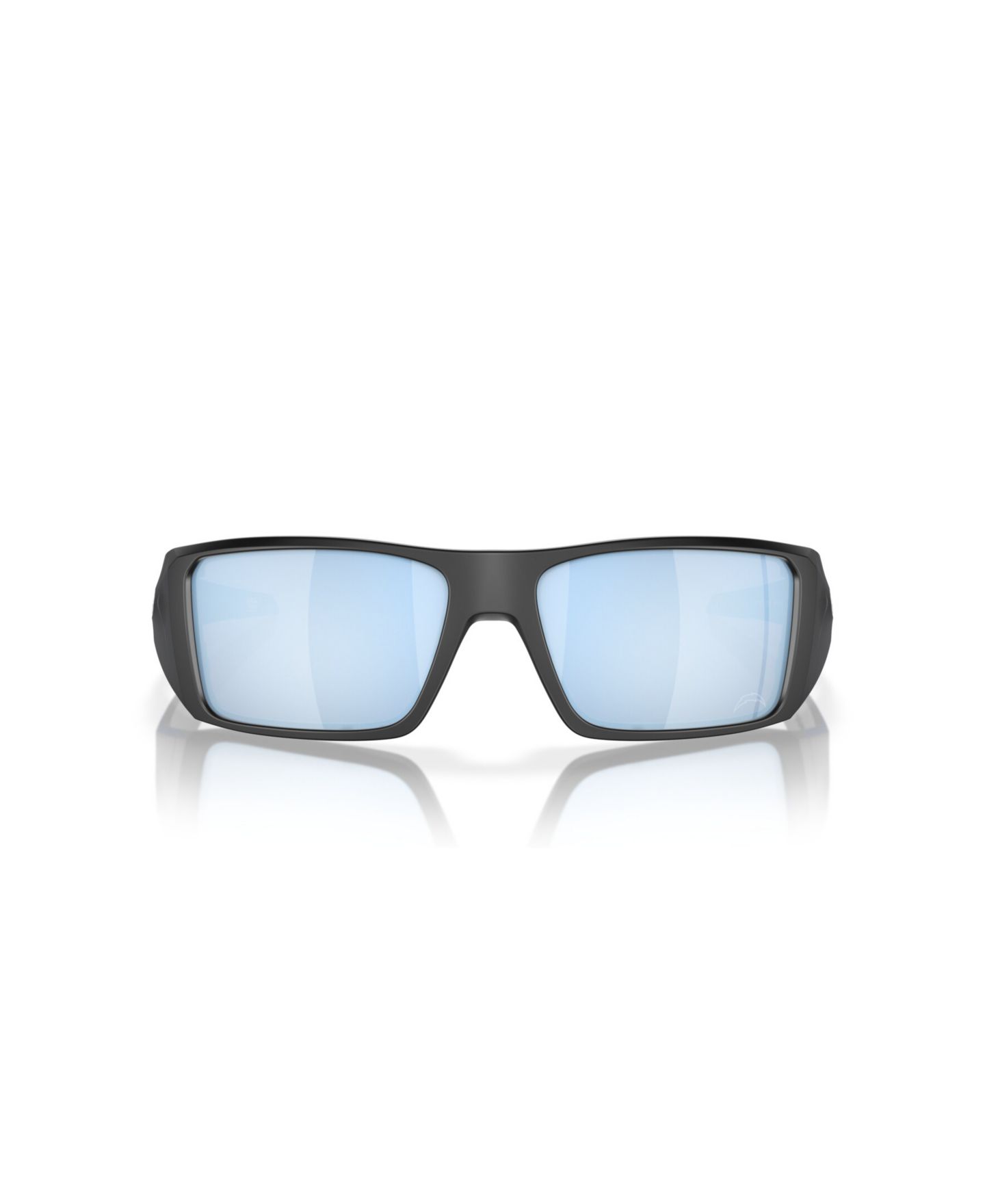 Мужские солнцезащитные очки Oakley Polarized Dallas Cowboys Heliostat Rectangle Sunglasses, OO9231, цвет: Матовый чёрный — фото 9