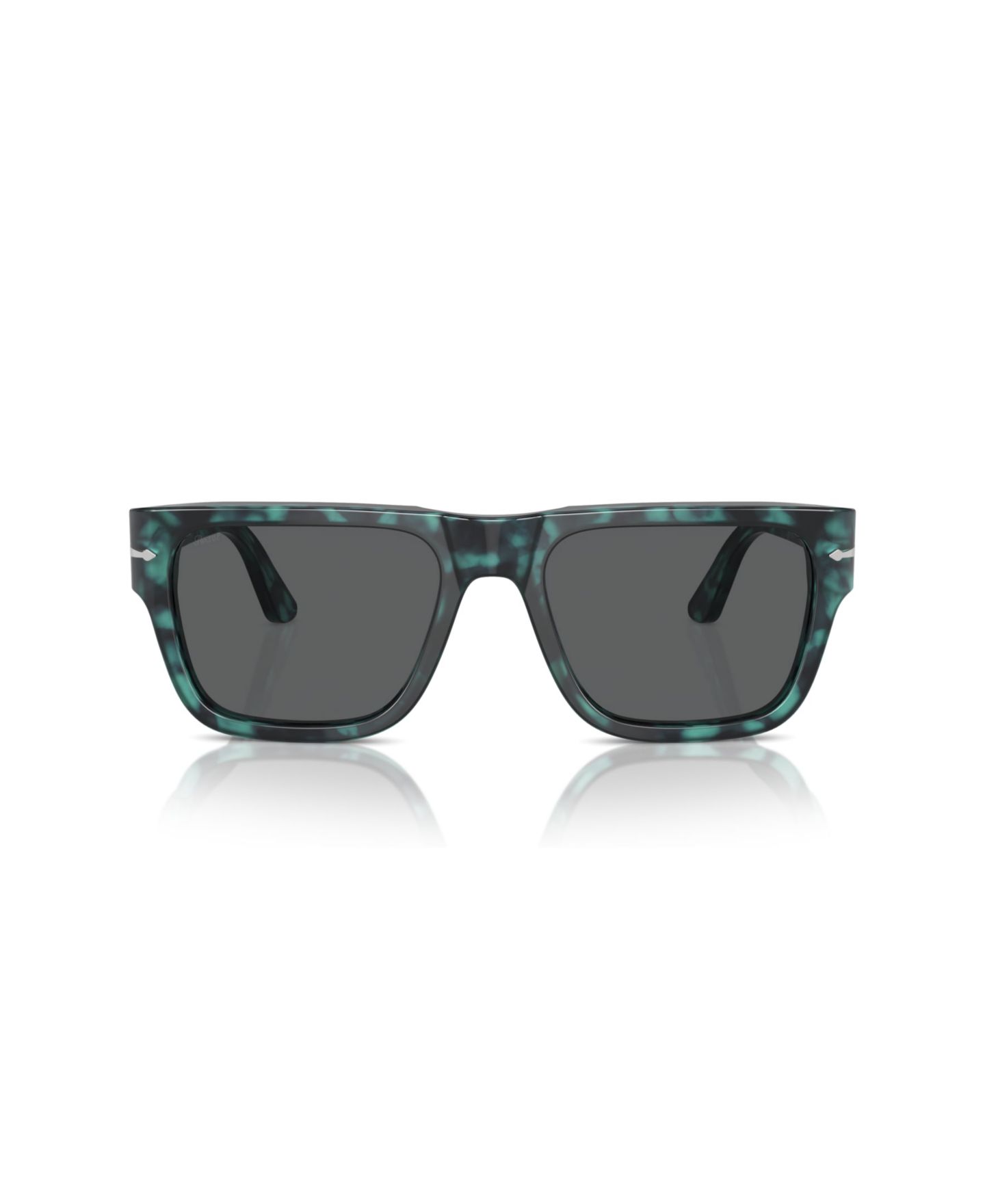 Солнцезащитные очки Persol Unisex Square, PO3348S, цвет: Синий гавана — фото 2