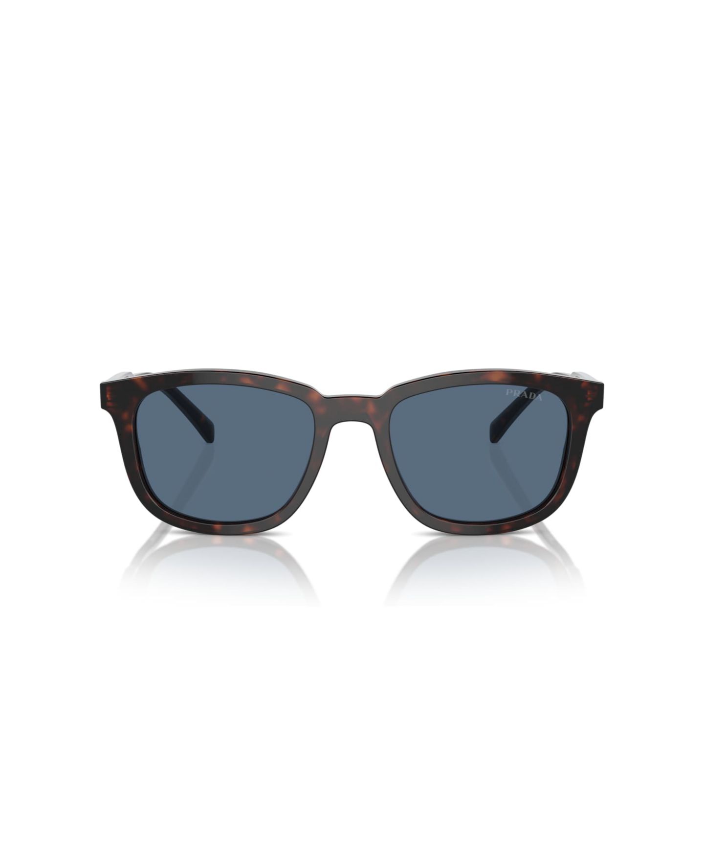 Мужские солнцезащитные очки PRADA Rectangle Sunglasses, PR A21S, цвет: Черепаховый — фото 2