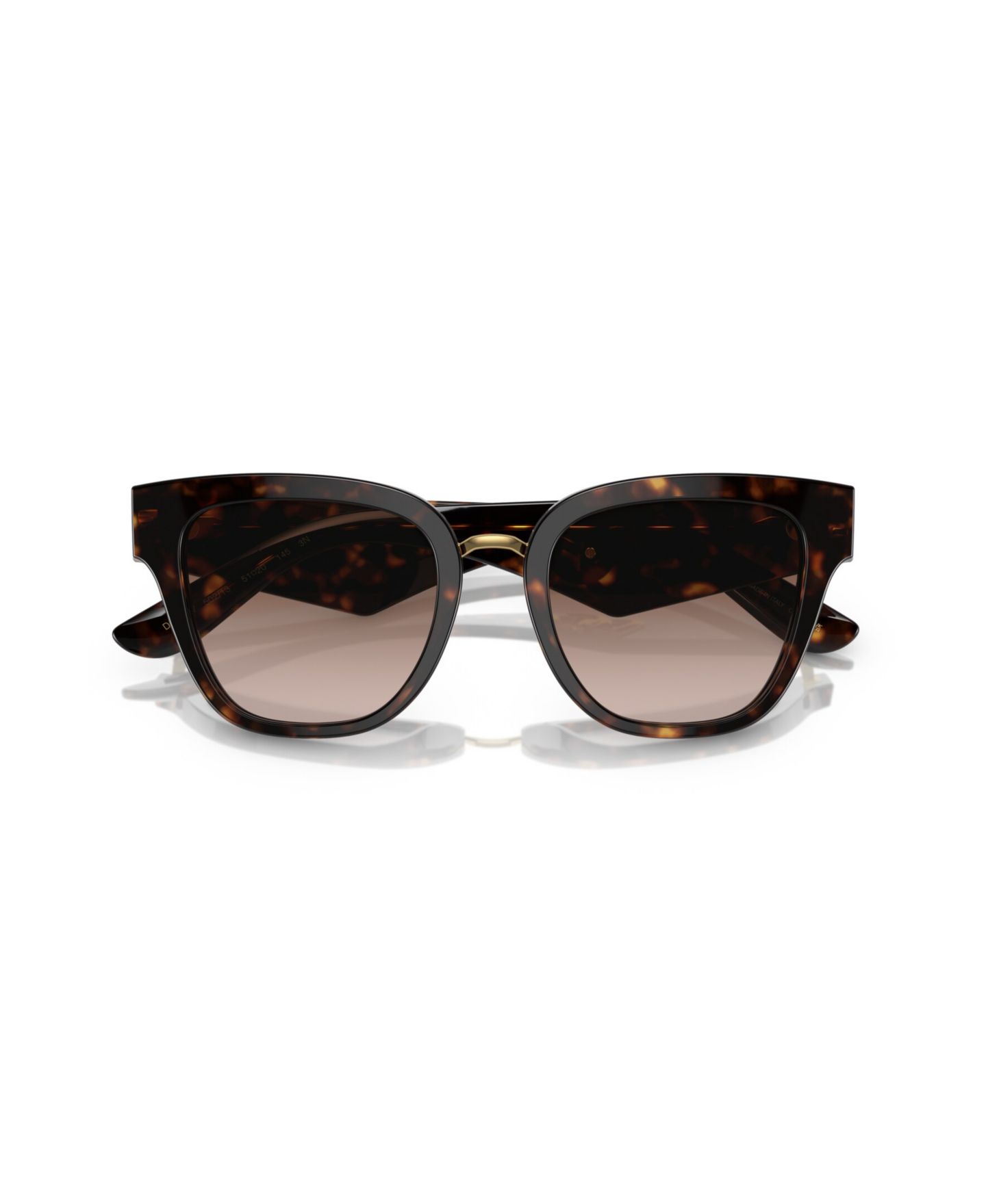 Женские солнцезащитные очки Dolce&Gabbana Butterfly Sunglasses, DG4437, цвет: Гавана — фото 5