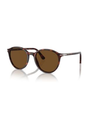 Unisex Polarized Round Sunglasses, PO3350S