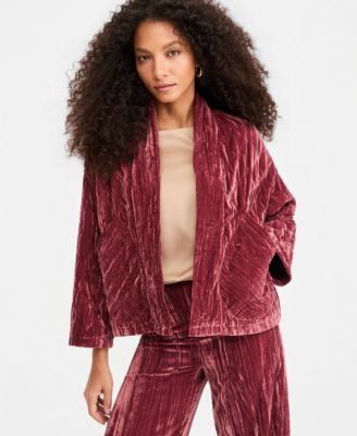 Emmeccesso Quilted Velvet Jacket
