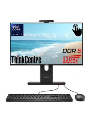 ThinkCentre M70a 23.8" All-in-One Intel Core Ultra 7 16GB RAM Intel Graphics 512GB SSD Storage Windows 11 Pro 120Hz