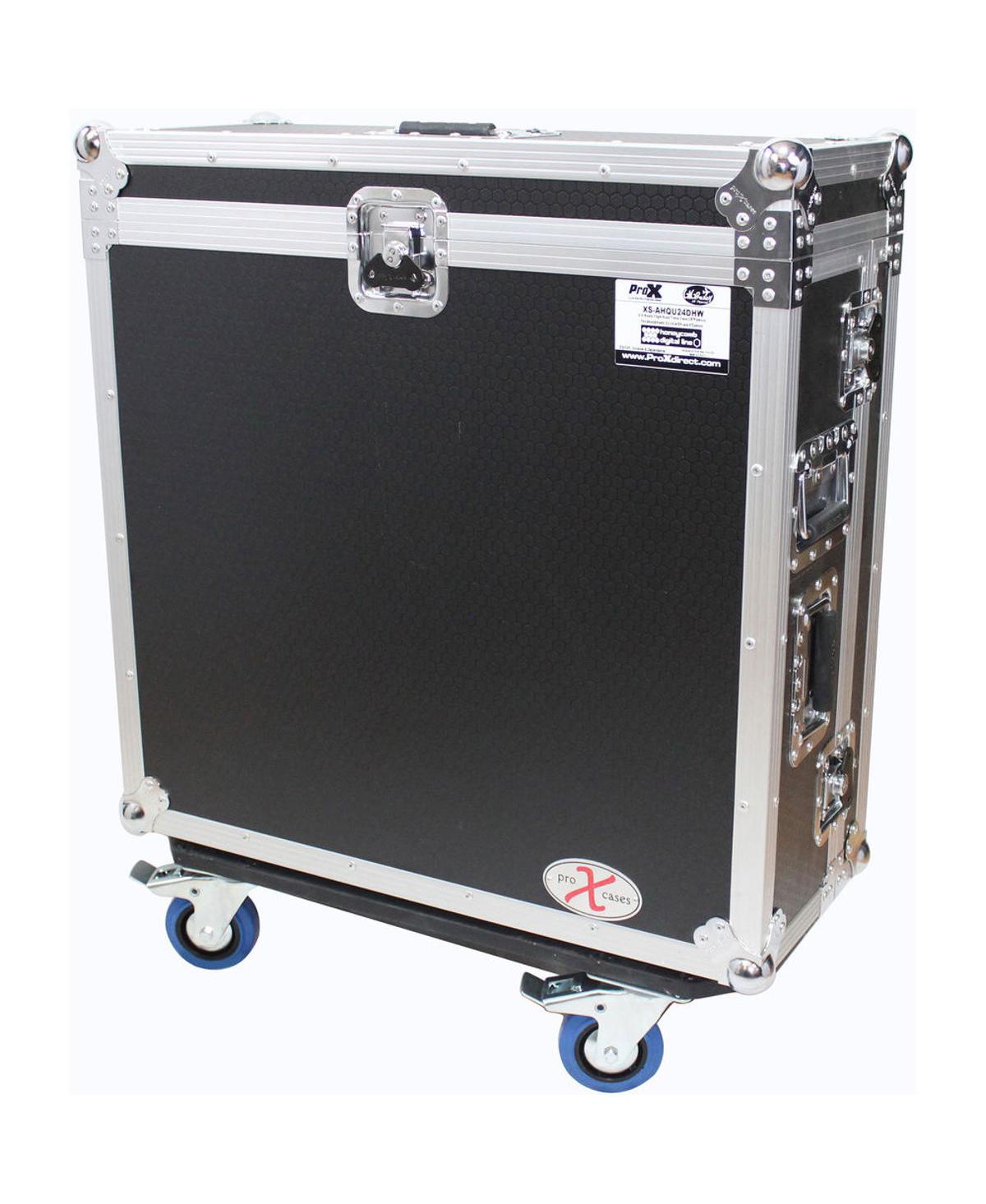 ProX Xs-YMTF5 Ata-300 Style Gig Ready Flight Road Case with Doghouse and Wheels for Yamaha TF5 Studio Mixer Console