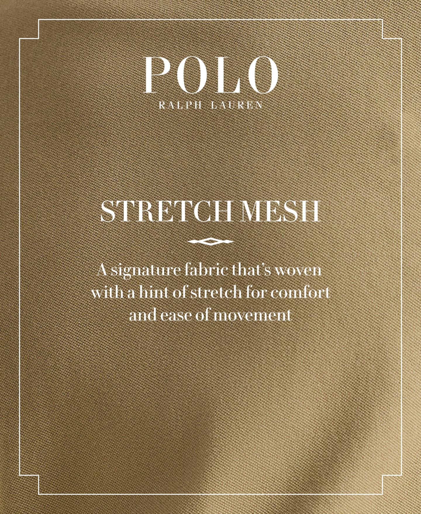 Мужская футболка Polo Ralph Lauren Classic-Fit Stretch Mesh, цвет: Меланжевый — фото 6