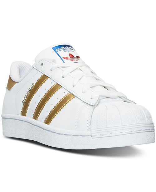 Adidas Big Girls Superstar Casual Sneakers From Finish Line