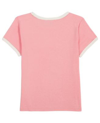 Calvin Klein Girls' 7-16 Logo Short-Sleeve T-Shirt - Macy's