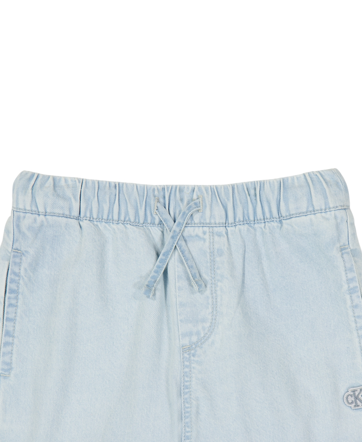Calvin Klein Girls' 7-16 Logo Denim Jeans