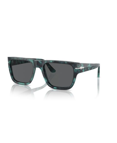 Солнцезащитные очки Persol Unisex Square, PO3348S, цвет: Синий гавана
