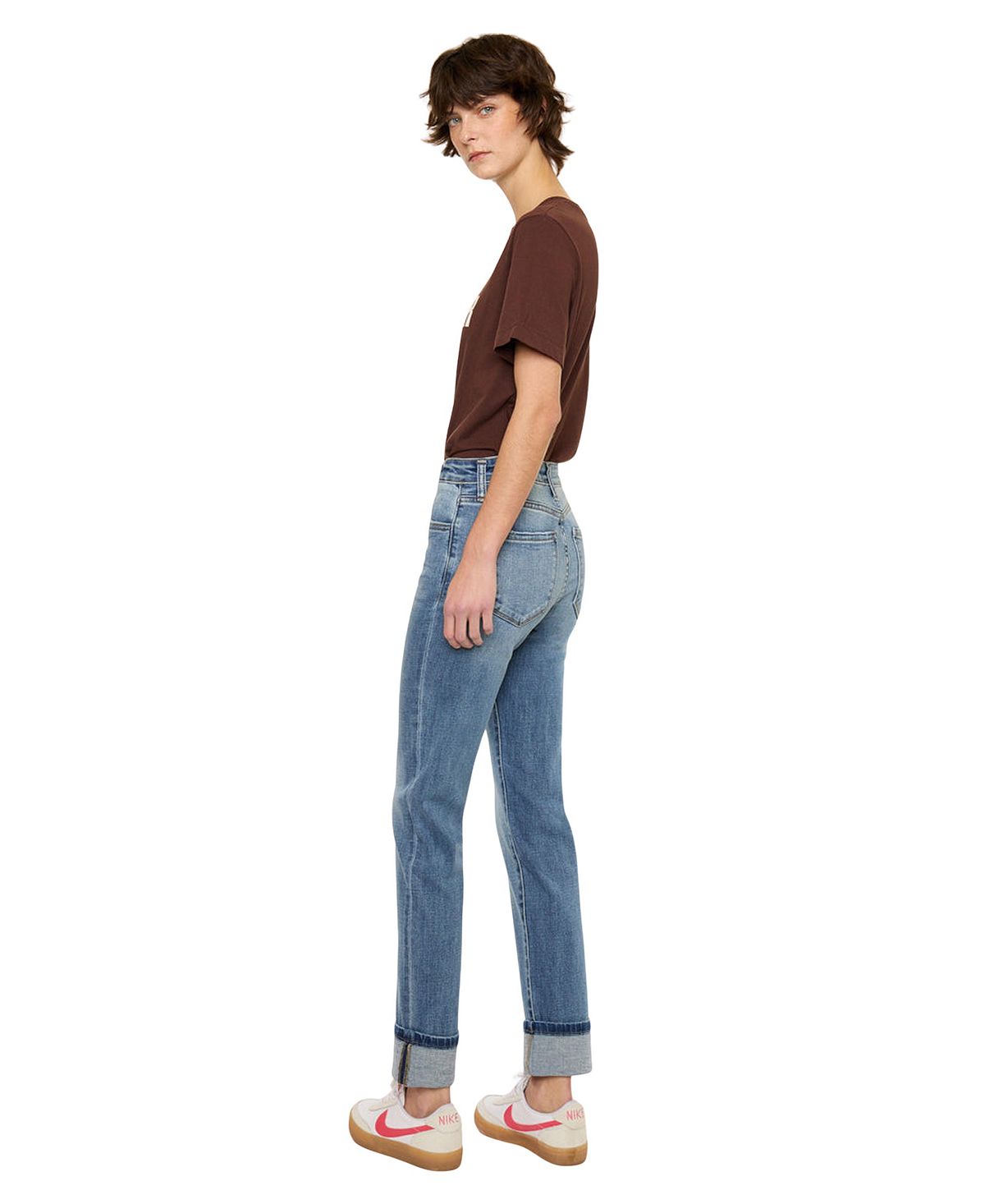 KanCan Women's Noelle Essentials High Rise Skinny Straight Jeans view 2 — MAYCSS fashion products