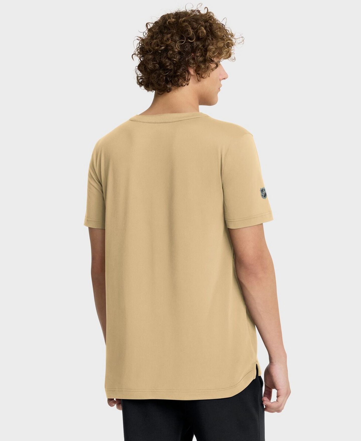 Мужская футболка Fanatics Gold Vegas Golden Knights Authentic Pro Rink Tech — фото 4