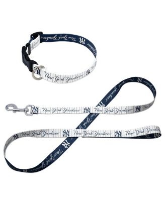 New York Yankees Pet Leash and Collar Set
