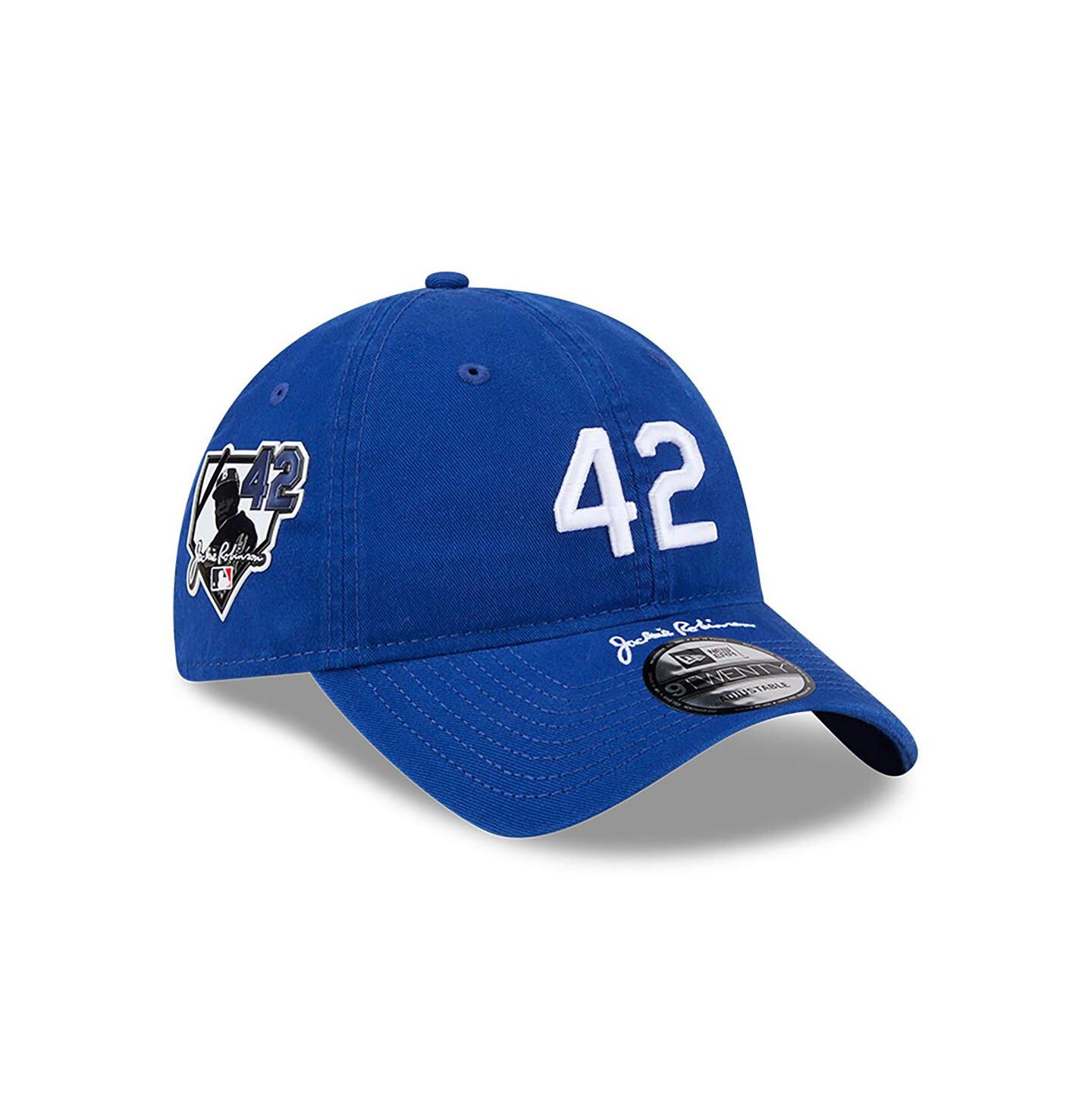 Детская кепка New Era Royal New York Mets 2026 Jackie Robinson Day 9TWENTY Adjustable Hat — фото 1
