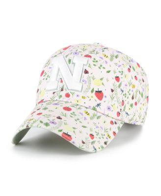 Women's Natural Nebraska Huskers Posey Clean Up Adjustable Hat