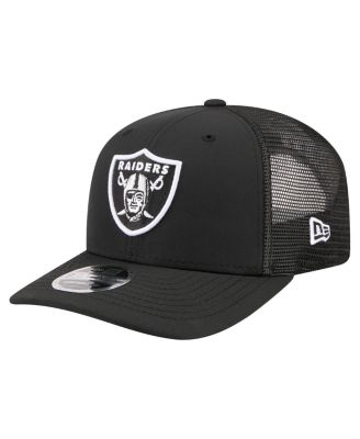 Men's Black Las Vegas Raiders 9SEVENTY Trucker Adjustable Hat