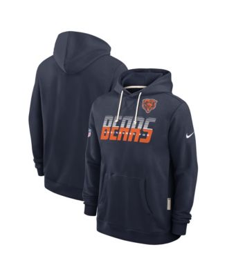 Men's Navy Chicago Bears Sideline Standard Issue Dri-FIT Hoodie