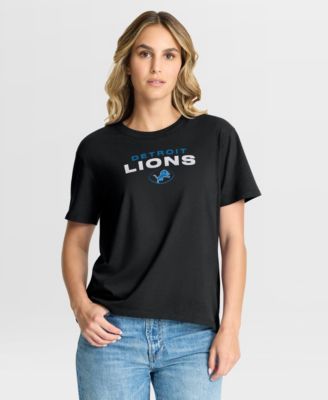 Women's Black Detroit Lions Fade Legacy T-Shirt