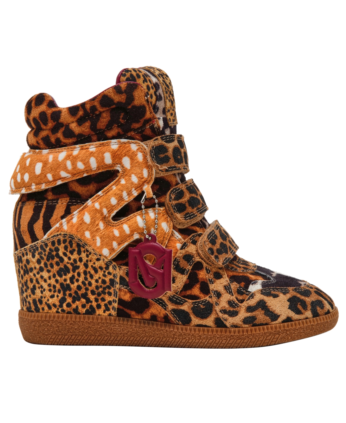 Steve Madden Women's Mavis High-Top Lace-Up Wedge Sneakers