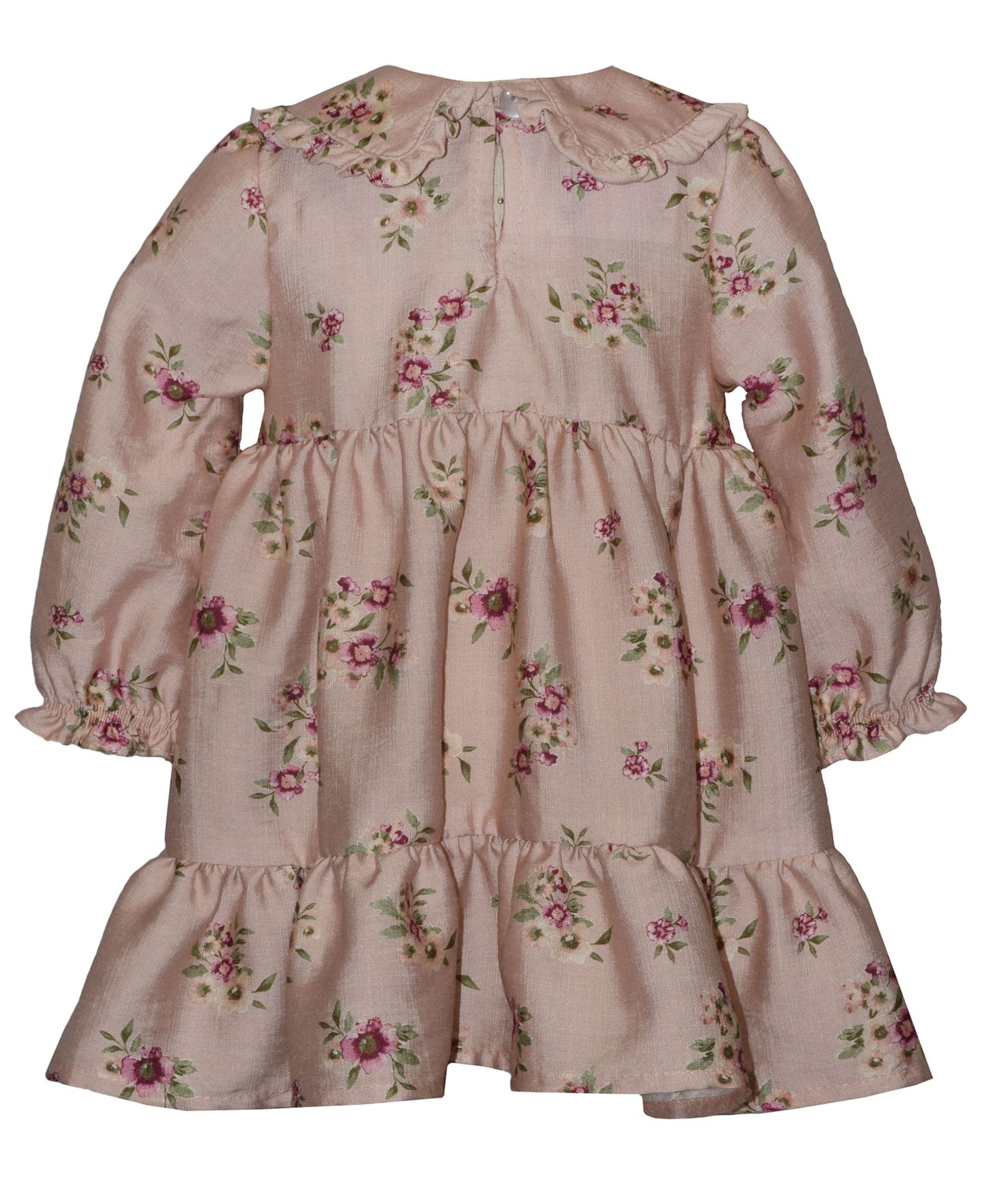 Аксессуары для волос Bonnie Baby Baby Girls' Floral Collar Dress with Headband, цвет: Пудровый — фото 2