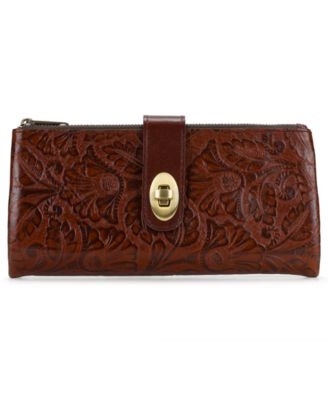 Annesley Leather Wristlet